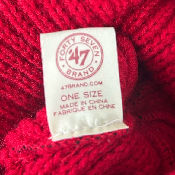 47 MLB Adult Boston Red Sox Beanie - Picture 6 of 6